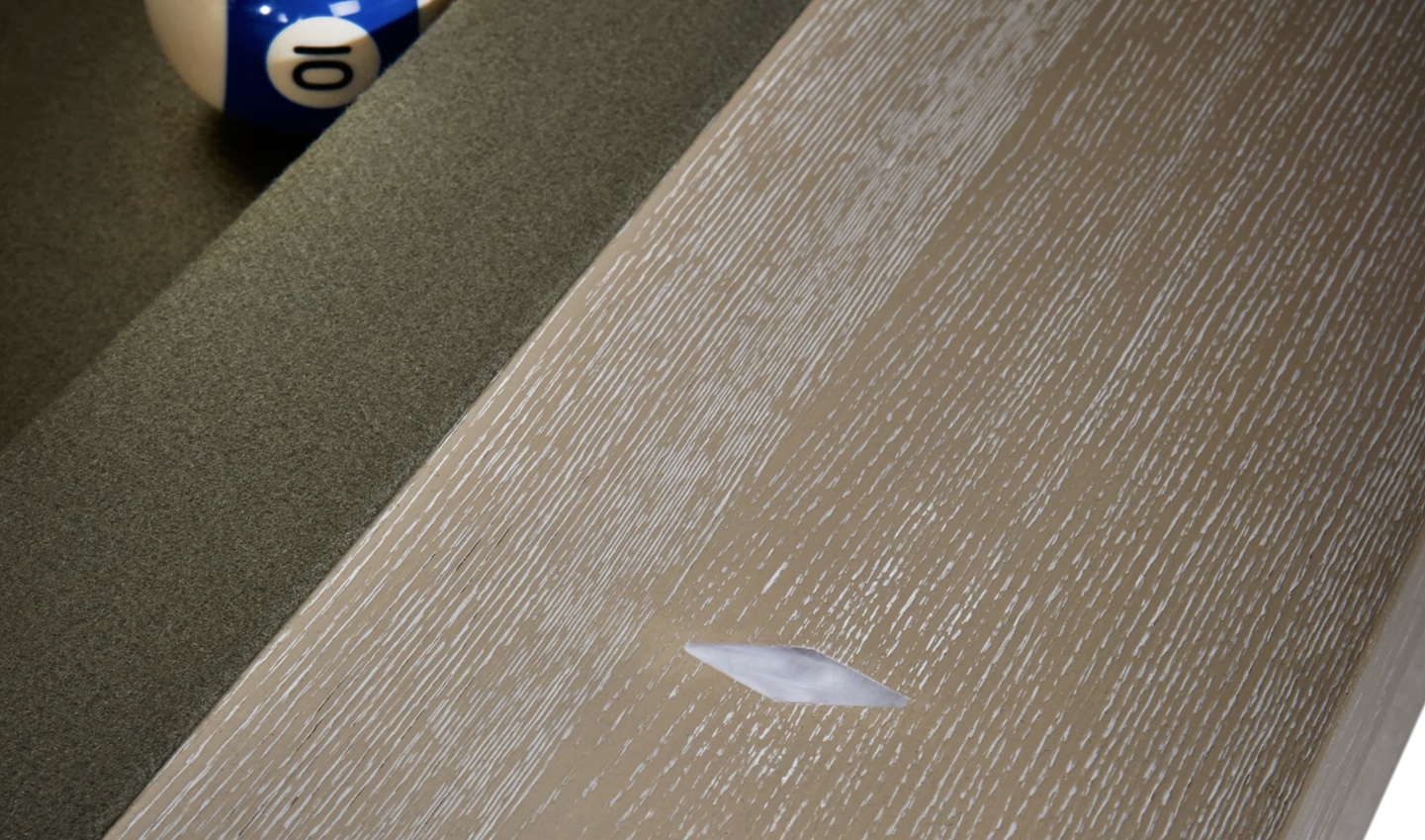 American Heritage Vancouver pool table with premium accessories and a new felt by SOLO® Pool Tables.
