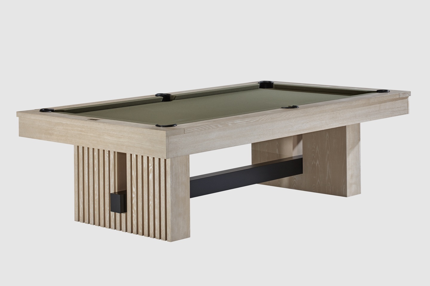 American Heritage Vancouver pool table with premium accessories and a new felt by SOLO® Pool Tables.