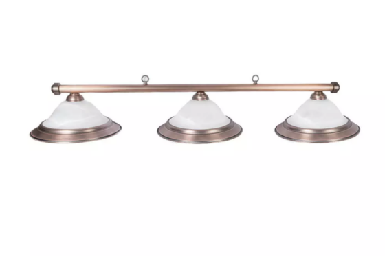 Billiards light - Oil Rubbered Bronze (glass)