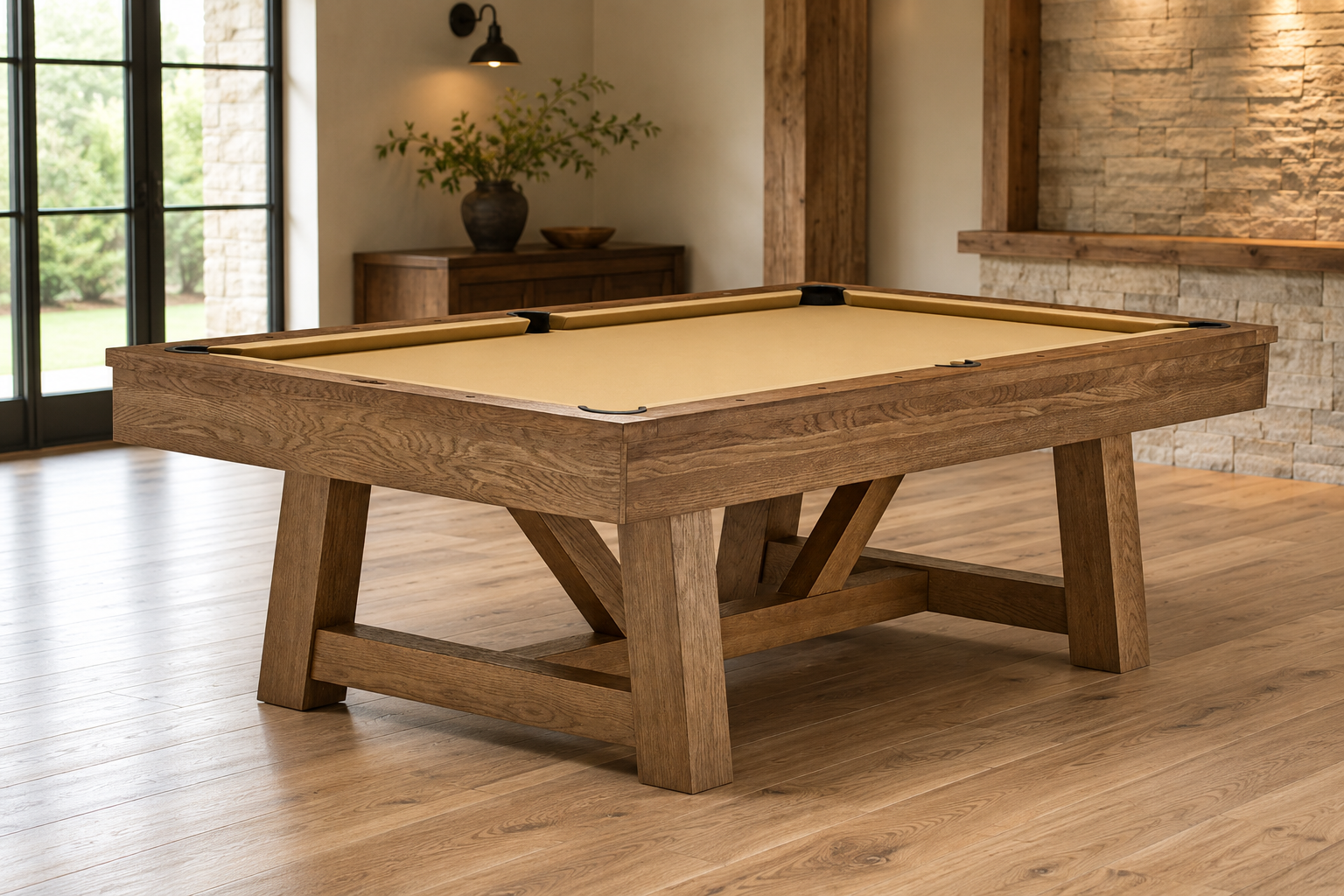 Brunswick 7'/8' Botanic - Rustic Dark Brown