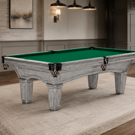 Brunswick 8' Glenwood (Tapered Legs) - Rustic Grey